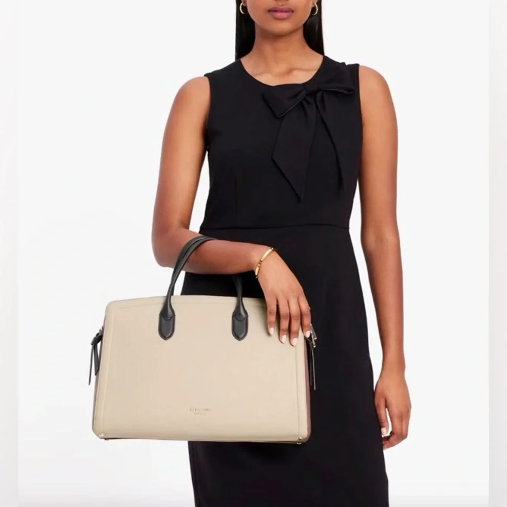 kate spade structured leather